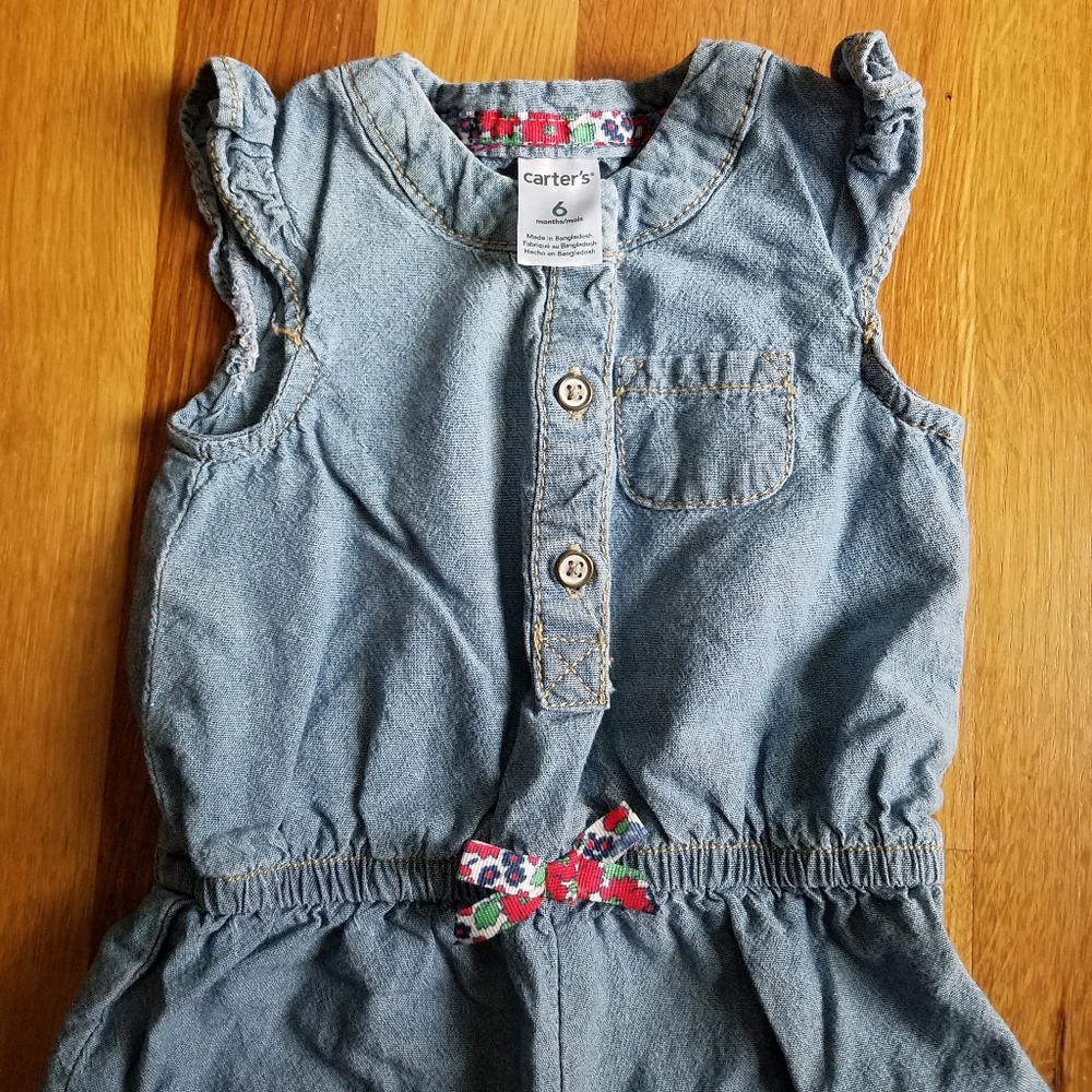 Baby girl jumpsuit - Picture 2 of 4